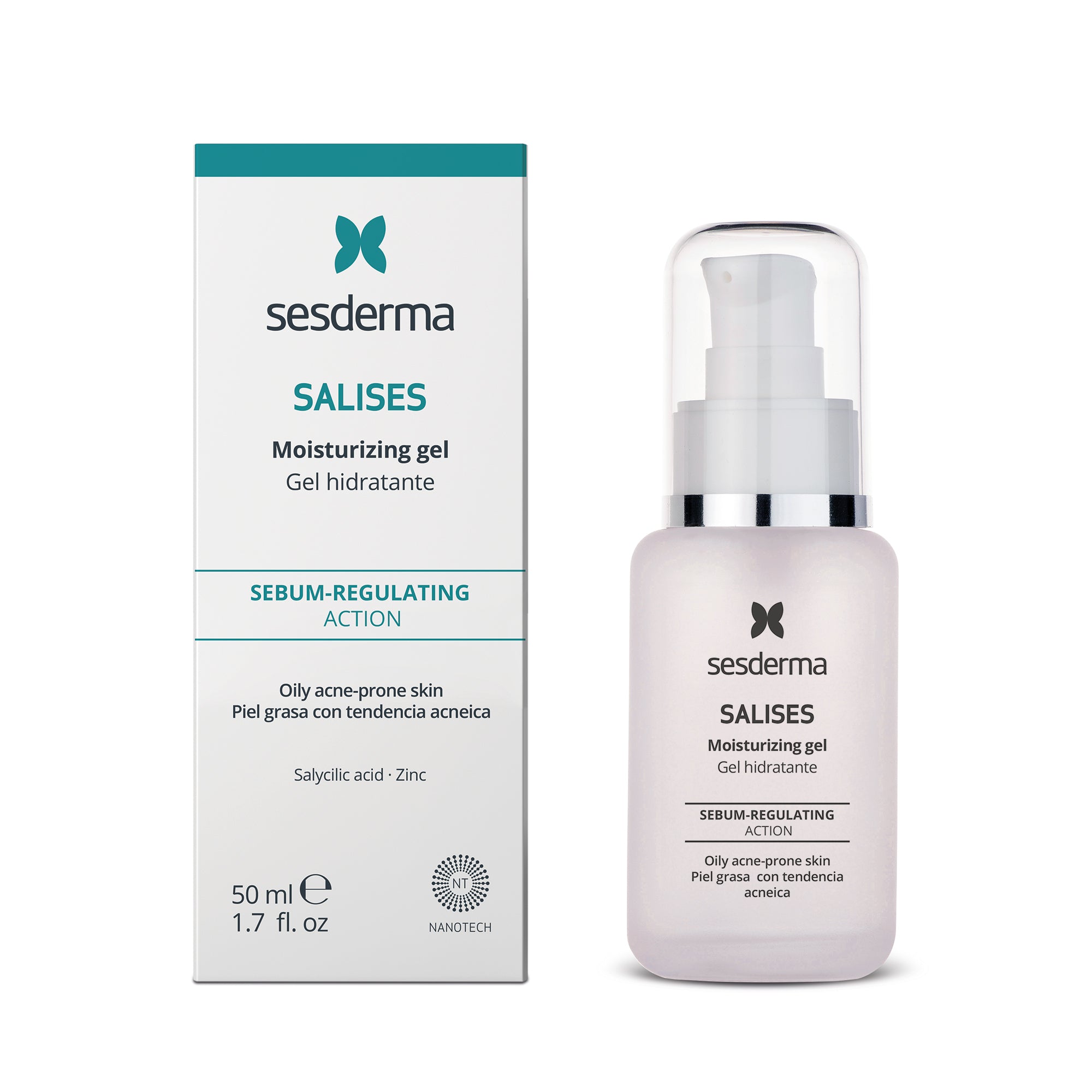 Sesderma Salises Moisturizing Gel - 50ml - Healtsy
