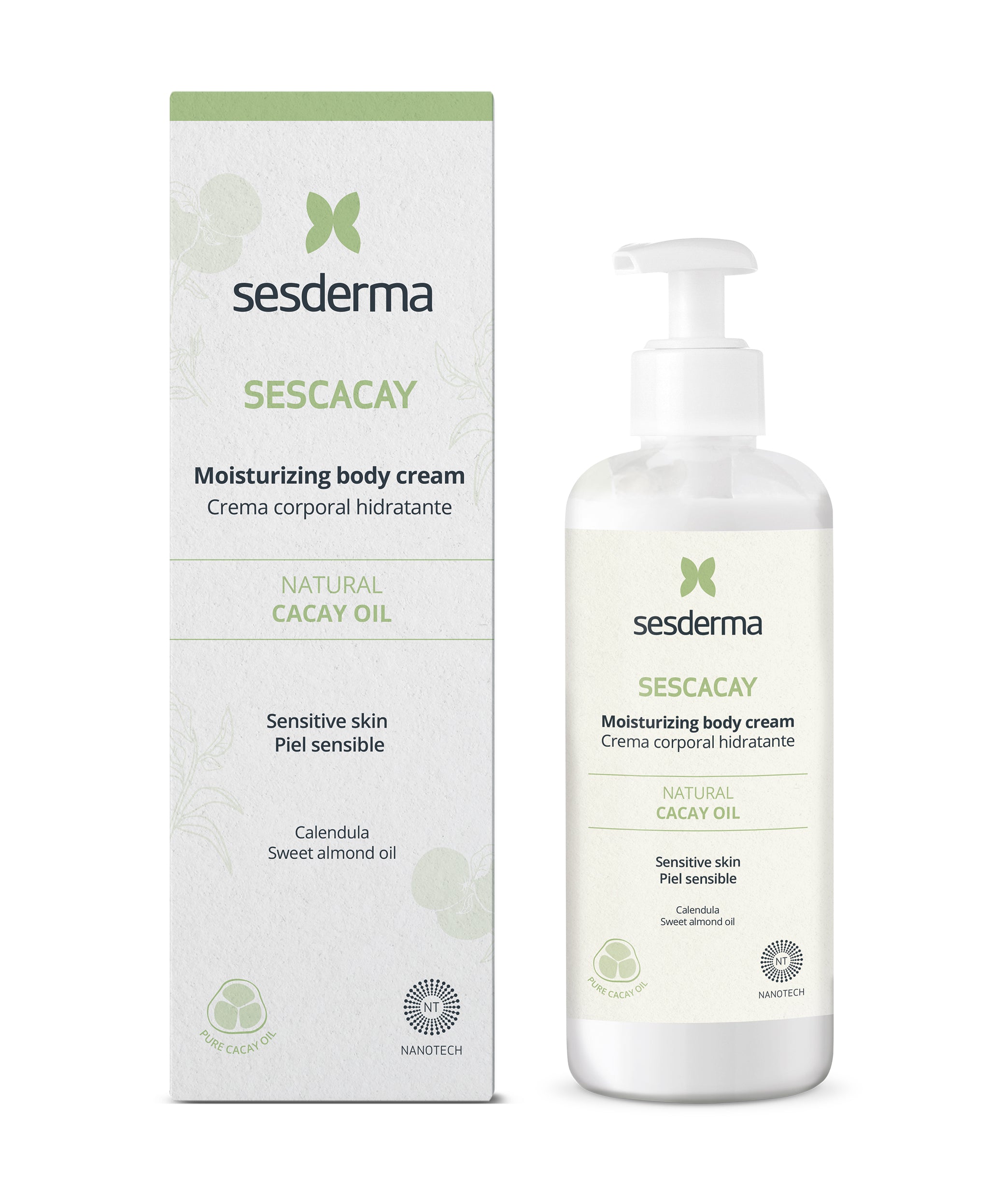 Sesderma Sescacay Moisturizing Body Cream - 250ml - Healtsy