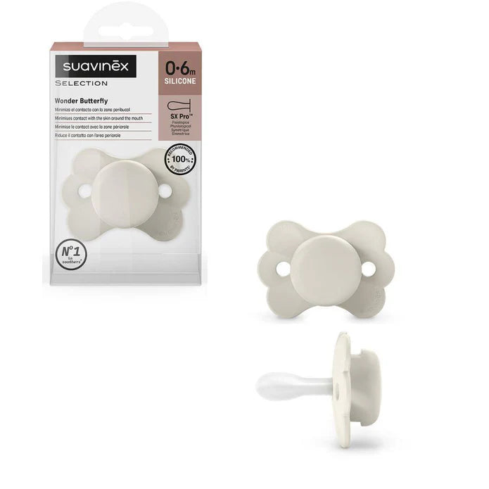 Suavinex Wonder Butterfly Silicone Pacifier 0-6 M - Healtsy