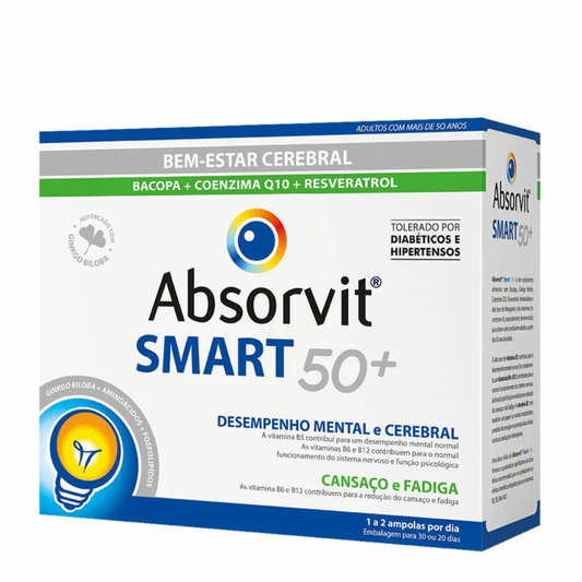 Absorvit Smart 50+ Ampoules - 10ml (x30 units) - Healtsy