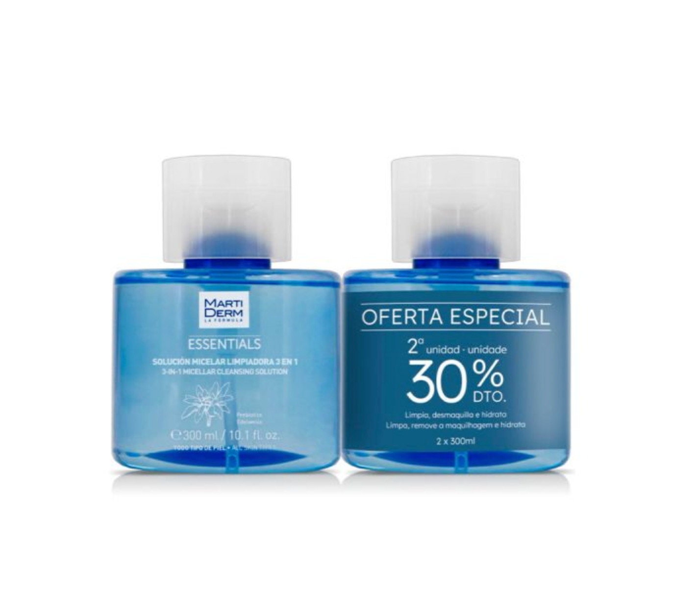 Martiderm Micellar Solution - 300ml (Double Pack) - Healtsy