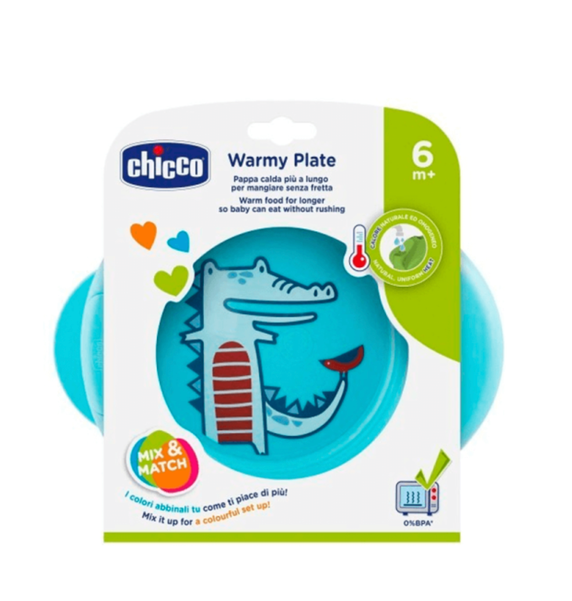 Chicco Boy Thermal Plate 6m+ - Healtsy