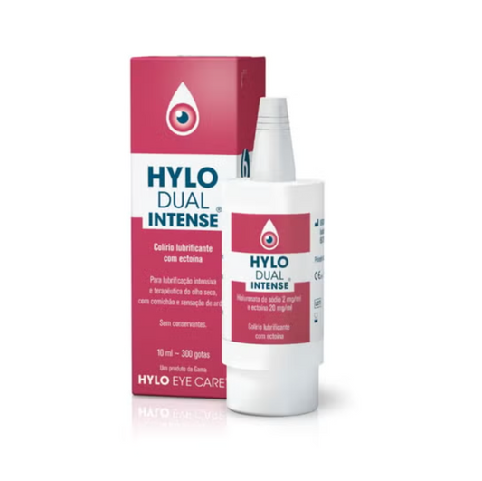 Hylo Dual Intense Lubricant Eye Drops Dry Eye -10ml
