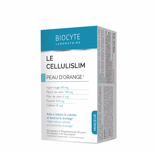 Biocyte Le Cellulislim (x60 capsules) - Healtsy