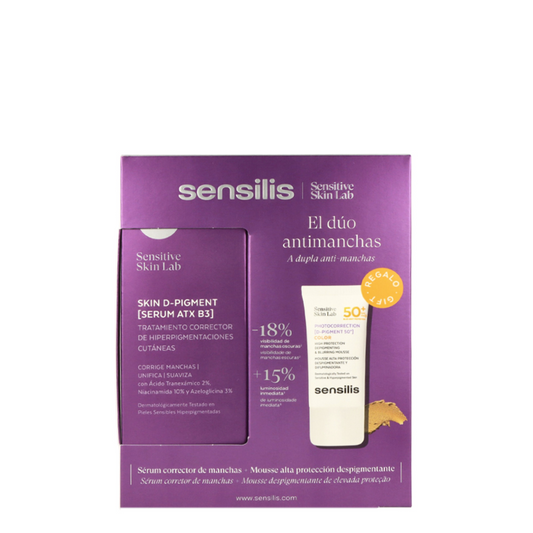 Sensilis D-Pigment Serum - 30ml + Sensilis Photoprotetion - 40ml - Healtsy