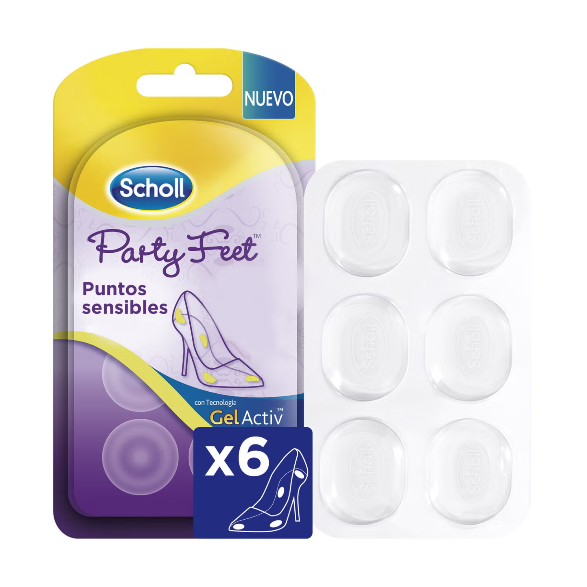 Dr Scholl  Gelactiv Party Feet Sensitive Spots - Healtsy