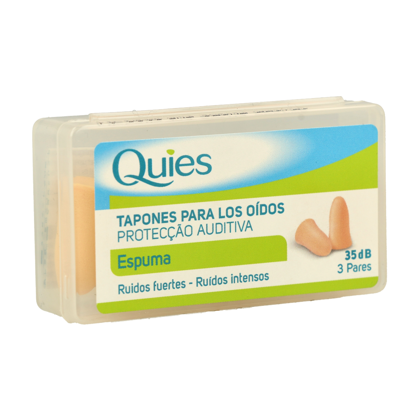 Quies Oto Natural Foam Buffer (x6 units) - Healtsy