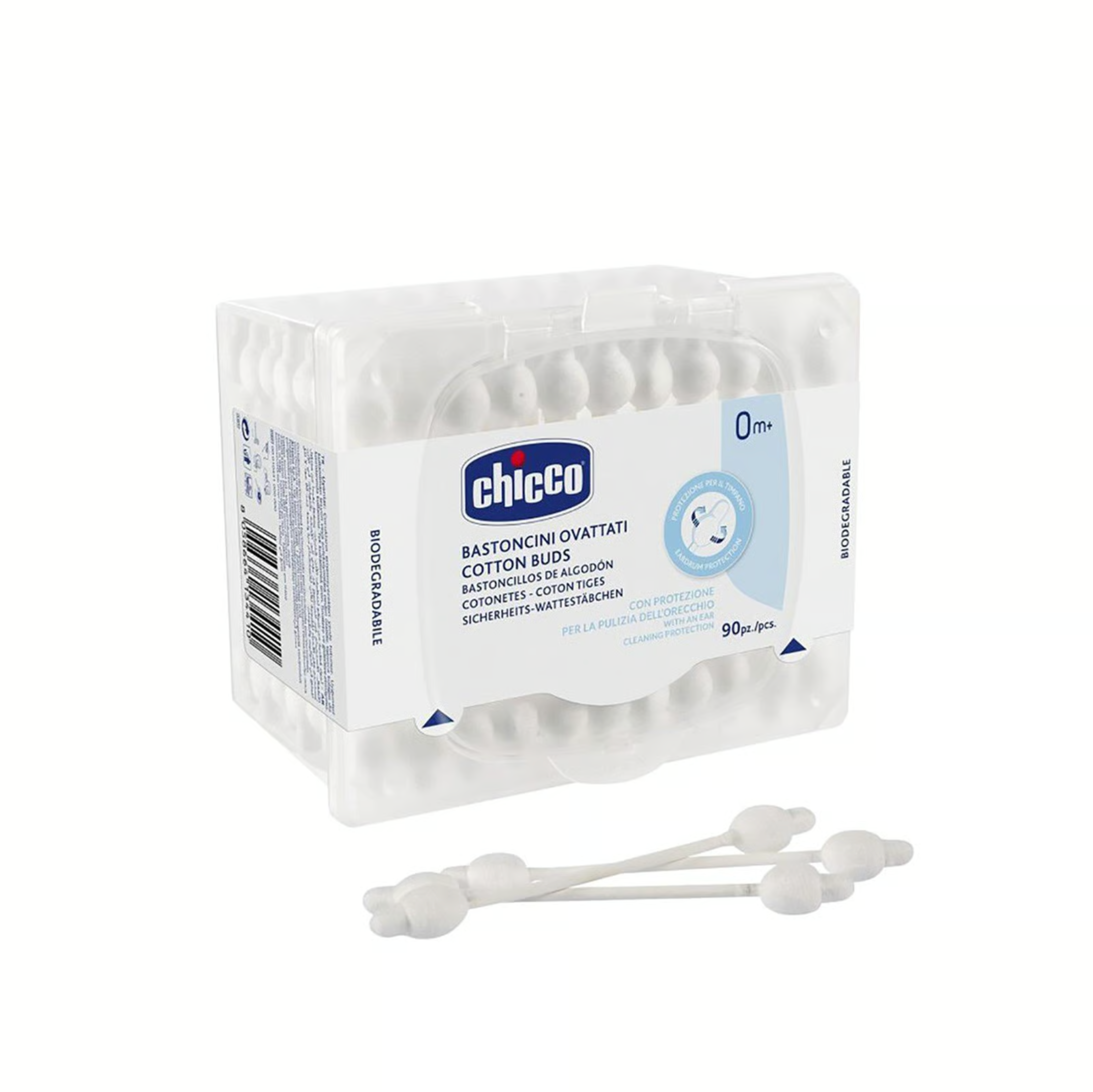 Chicco Cotton Swabs (x90 units) - Healtsy