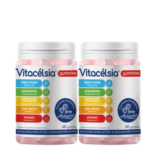 Vitacelsia Gummies (x60 gummies) Double Pack