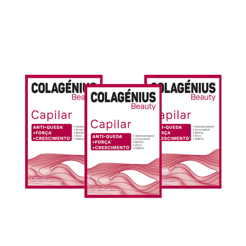 Colagénius Beauty Capilar (x30 capsules) Triple Pack