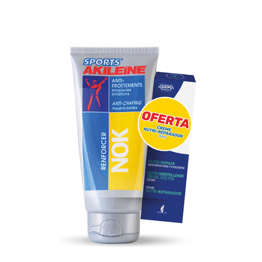 Crema Akileine Sports Nok - 75 ml + Crema Nutri Repair gratis - 30 ml