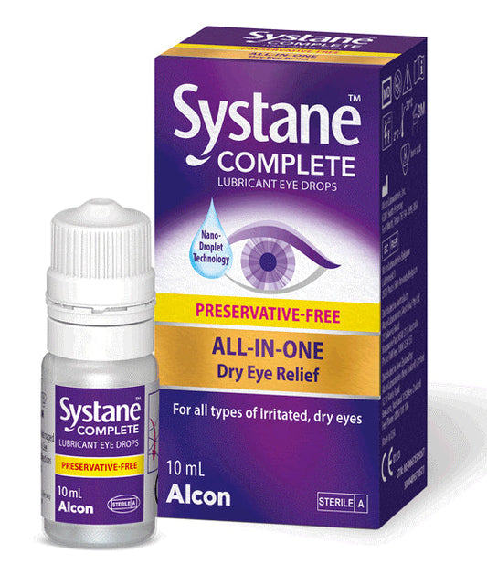 Systane Complete without Preservatives Ophthalmic Drops - 10ml - Healtsy