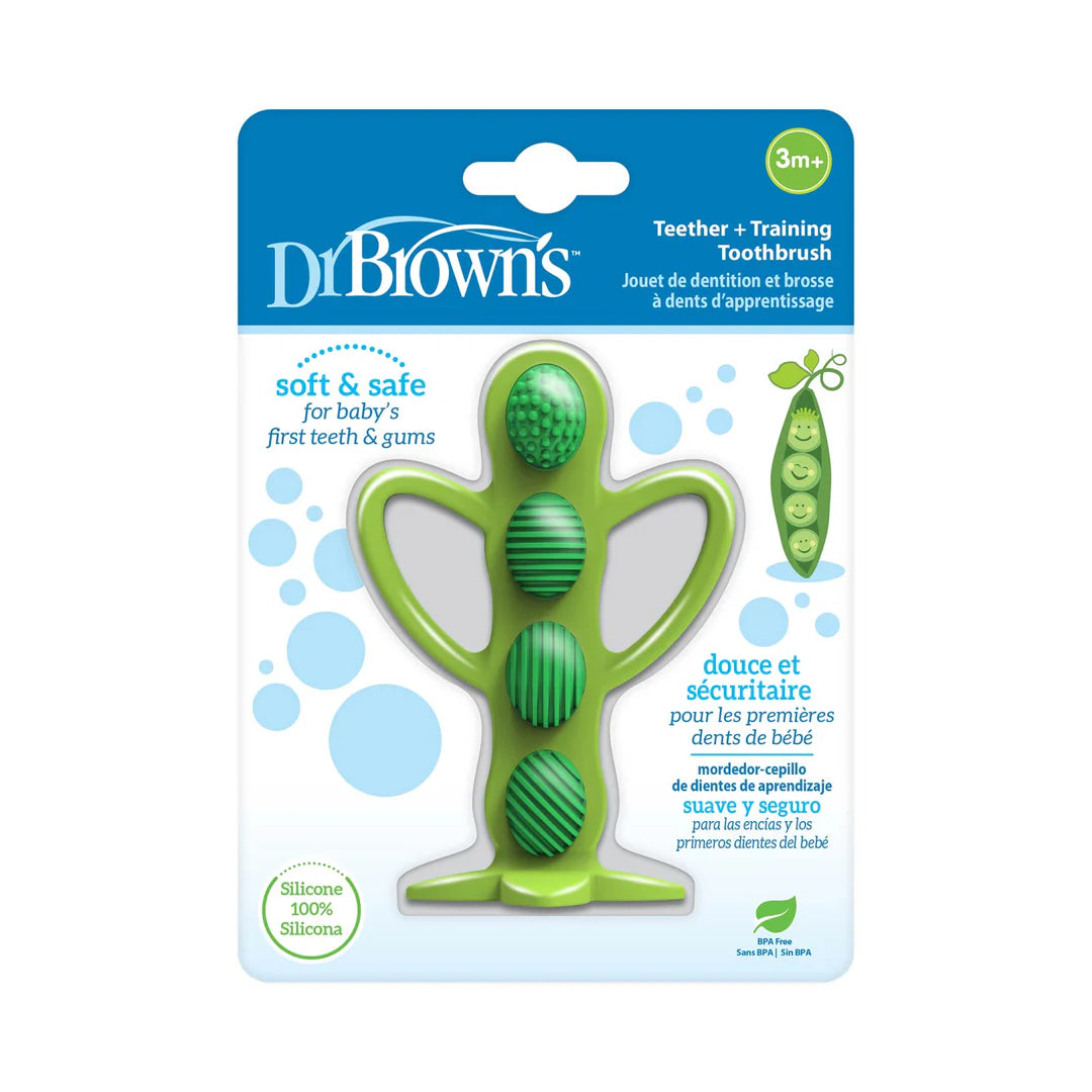 Dr Browns Pea Teether_ 3M+ - Healtsy