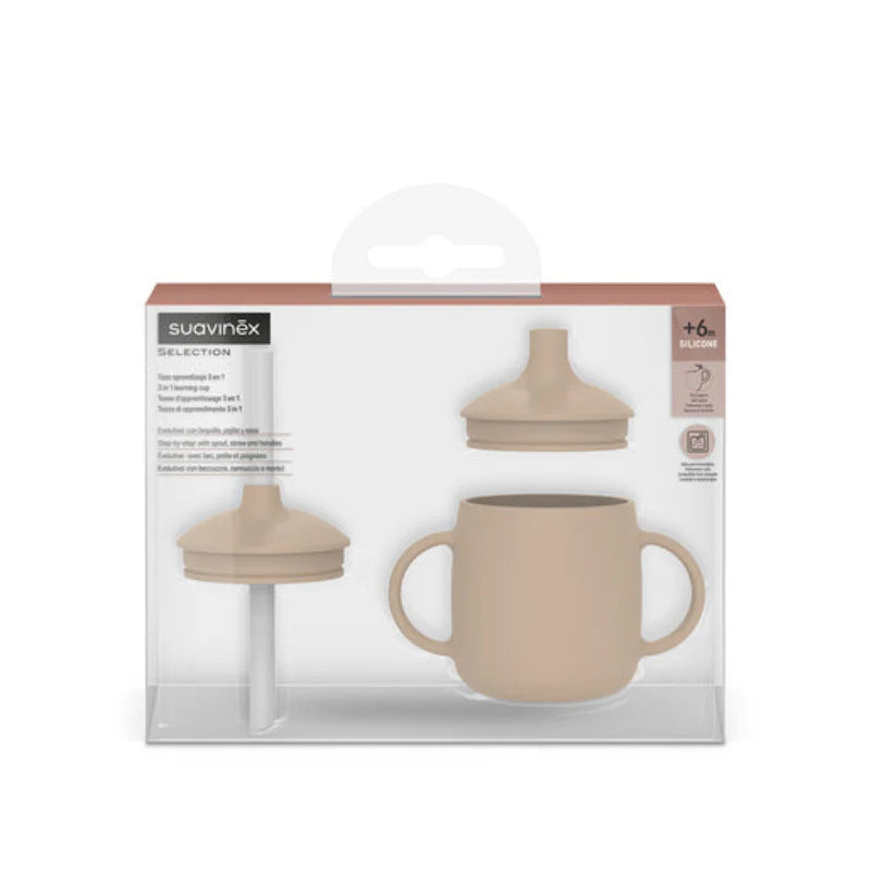 Suavinex Select 3-in-1 Learning Cup - 6M+ - Healtsy