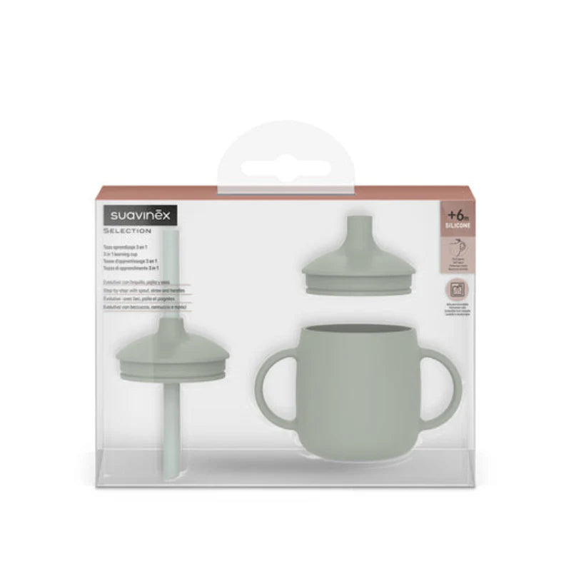 Suavinex Select 3-in-1 Learning Cup - 6M+ - Healtsy