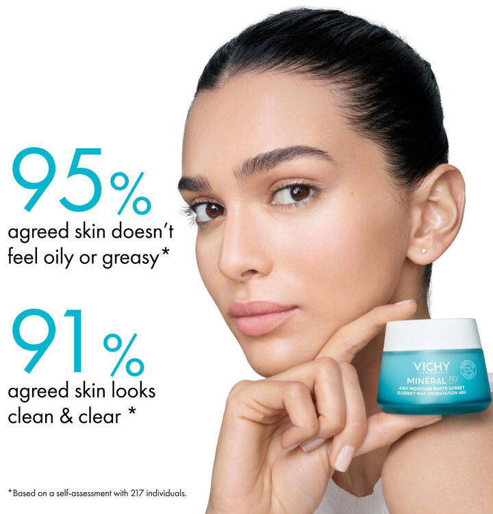 Vichy Mineral 89 Moisture Matte Sorbet - 50ml