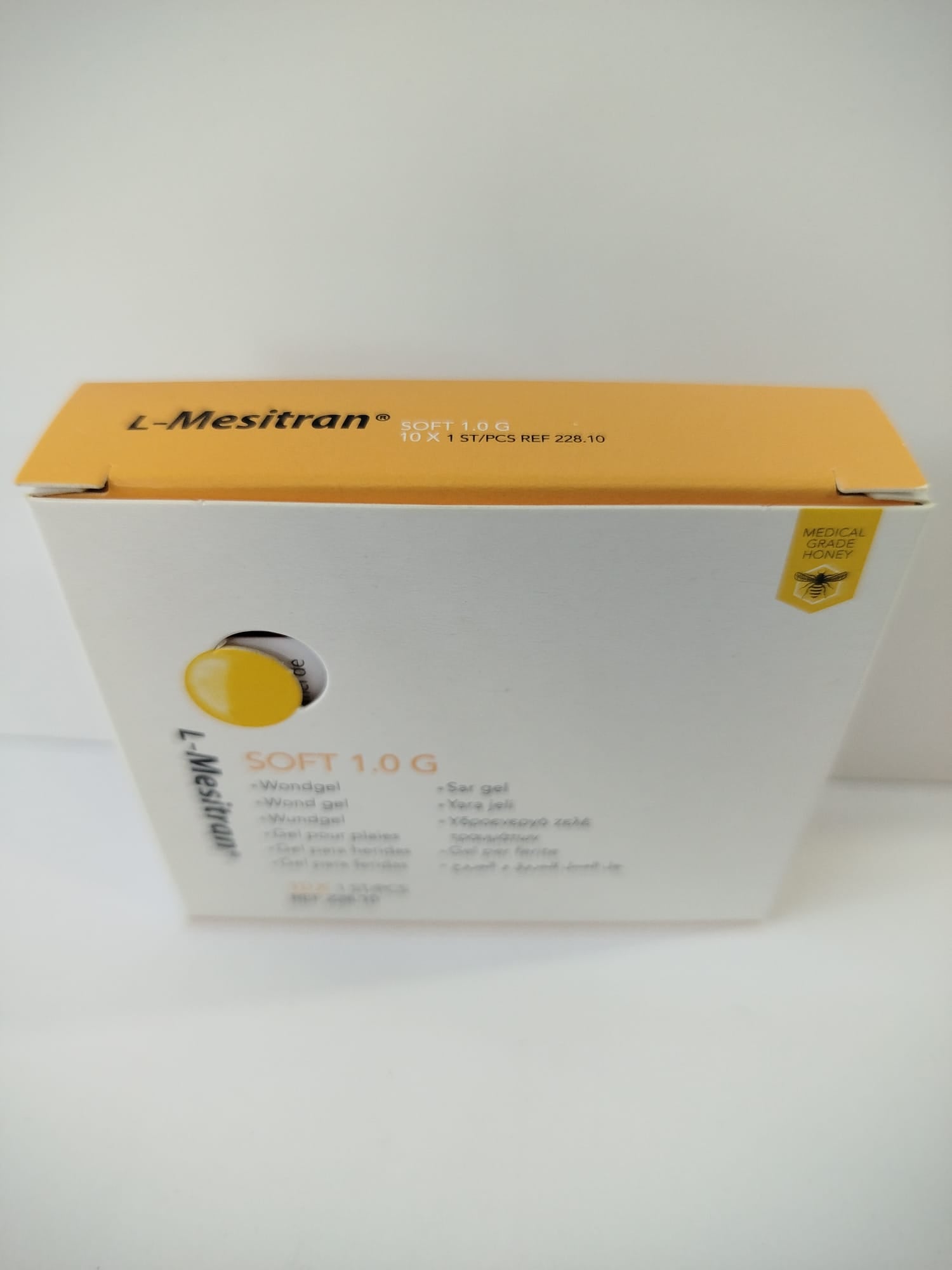 L-Mesitran Soft Gel for Wounds - 1.0g (10 units) - Healtsy