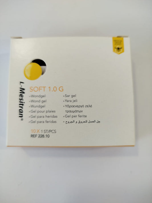 L-Mesitran Soft Gel for Wounds - 1.0g (10 units) - Healtsy