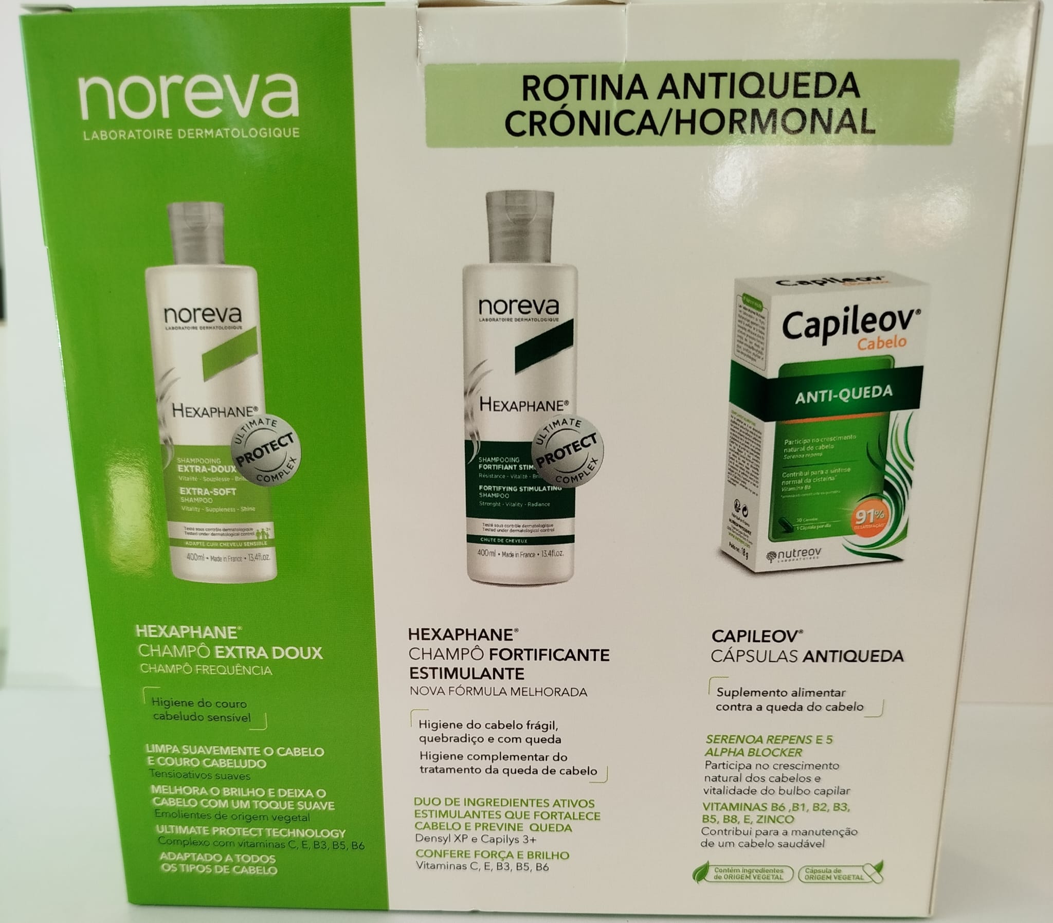 Noreva Chronic Hair Loss Coffret - Healtsy