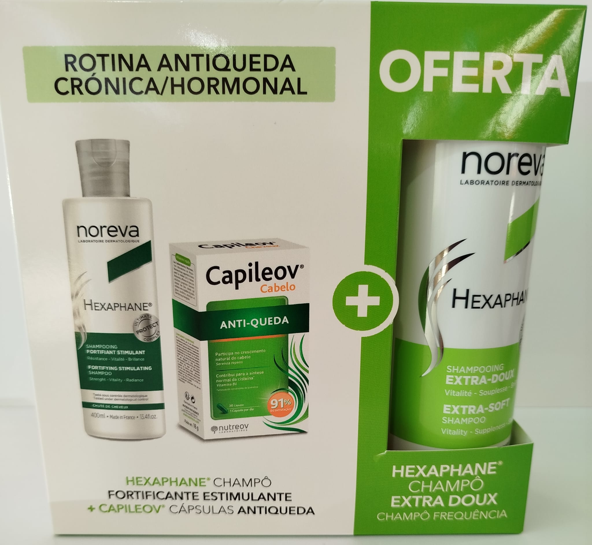 Noreva Chronic Hair Loss Coffret - Healtsy