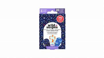 Wild Stripes Kids Sensitive Space Dressings (x20 units) - Healtsy