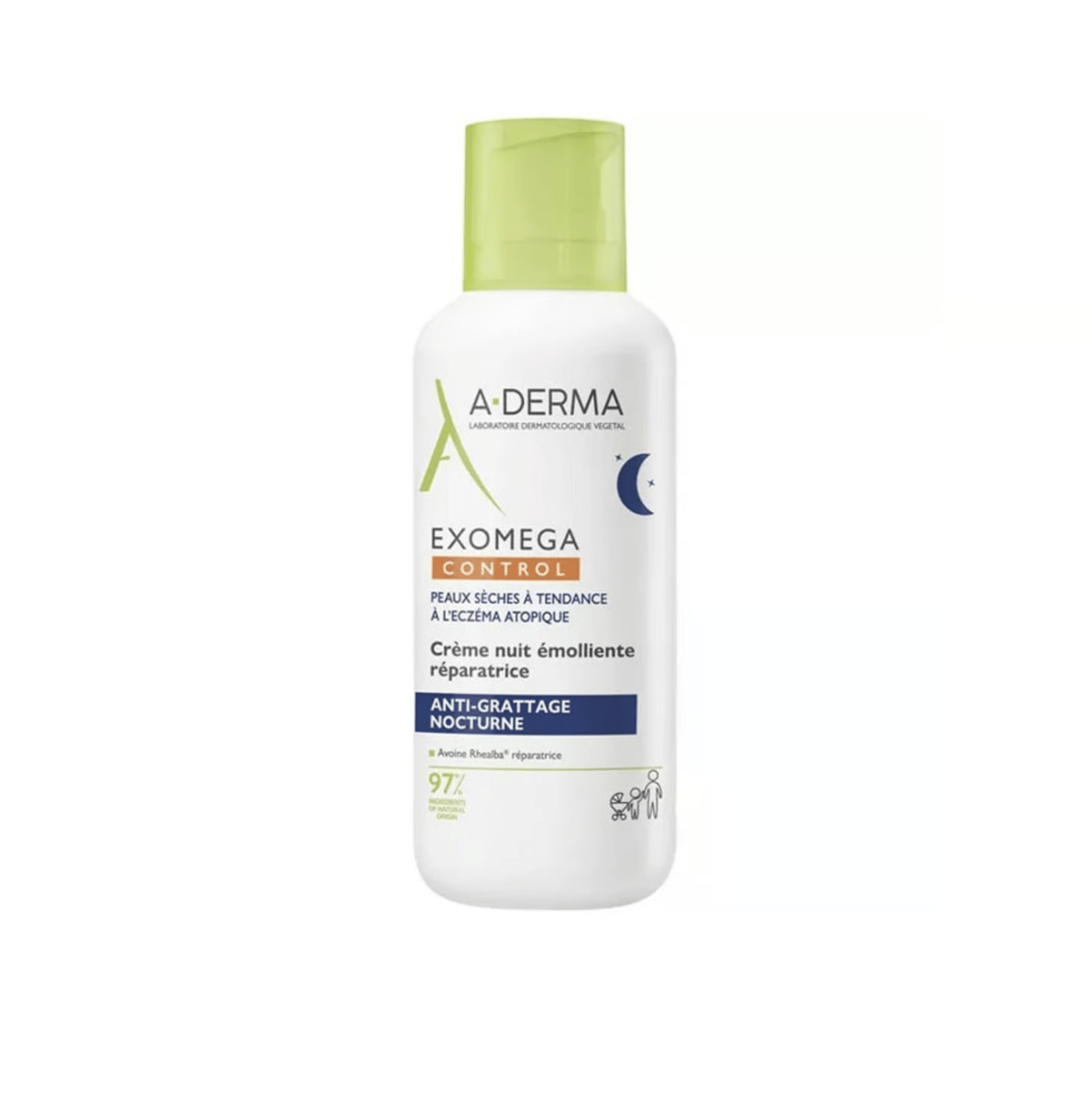 A - Derma Exomega Control Emollient Night Cream - 400ml – Buy Now at Healtsy