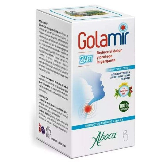 Golamir 2act Spray without Alcohol - 30ml - Healtsy