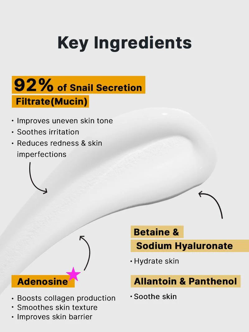 Cosrx Advanced Snail 92 All In One Cream 100ml - Healtsy