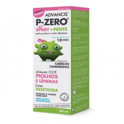 Advancis P Zero Lice Spray - 100ml + Comb