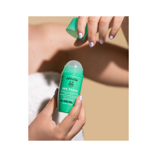 Apivita Bee Fresh Deo 24H - 50ml (Twin Pack) - Healtsy