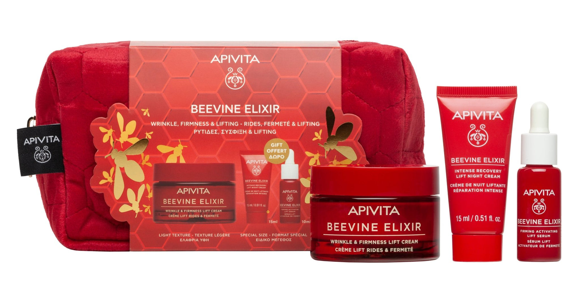 Apivita Beevine Light Cream . Gift Set – Buy Now at Healtsy