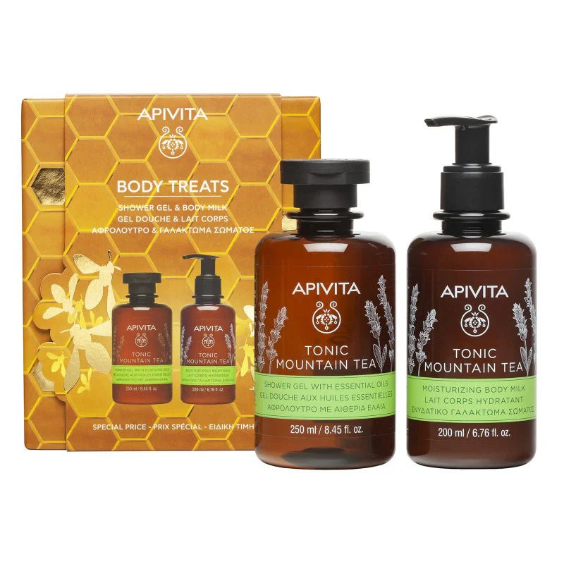 Apivita Body Treats Mountain Tea . Gift Sets – Buy Now at Healtsy