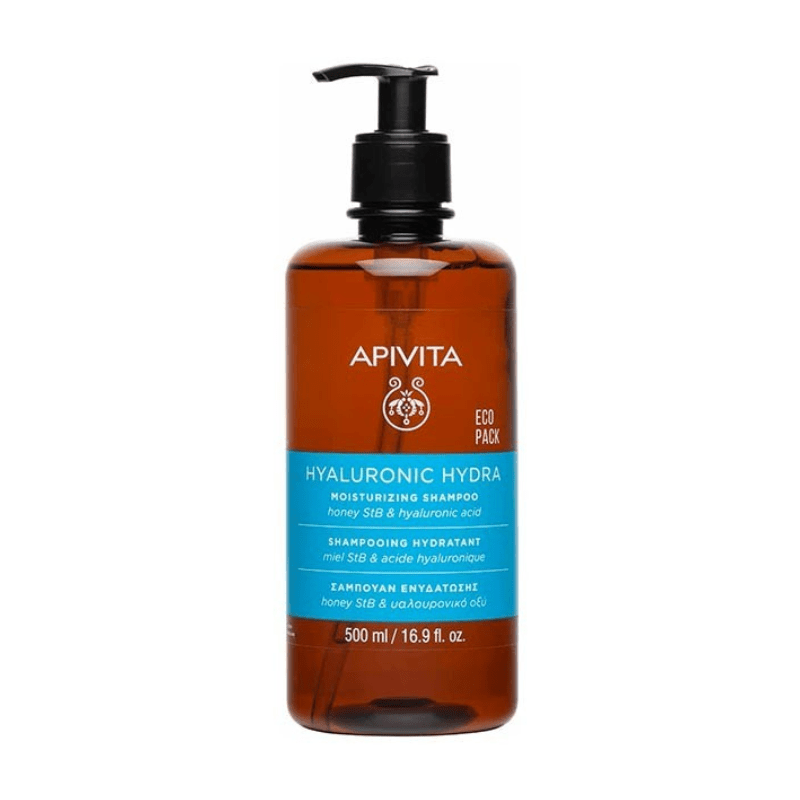 Apivita Hyaluronic Hydra Moisturizing Shampoo - 500Ml – Buy Now at Healtsy