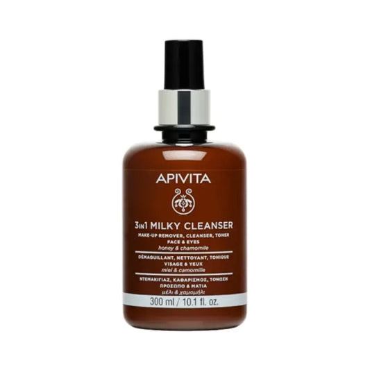 Apivita Face and Eye Cleansing Milk - 300ml - Healtsy