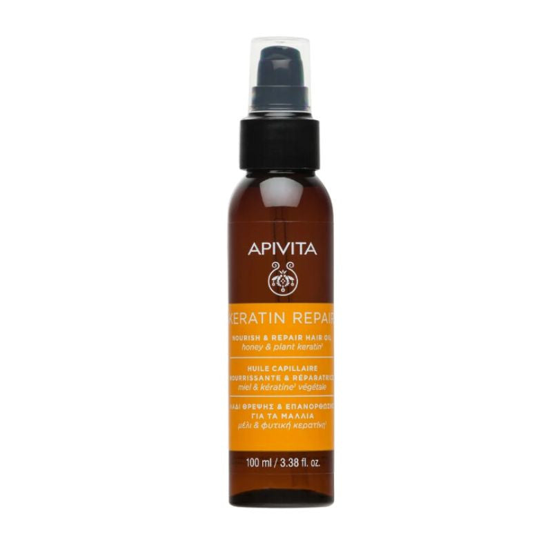 Apivita Keratin Repair Oil - 100ml - Healtsy