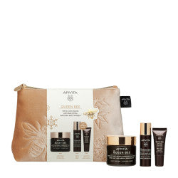 Apivita Queen Bee Light Cream - 50ml + Free Bee Serum - 10ml + Eye Cream - 5ml