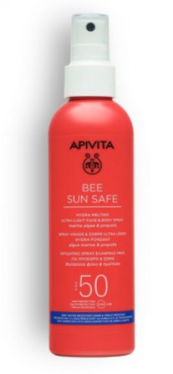 Apivita Solares Spray SPF50 - 200ml - Healtsy
