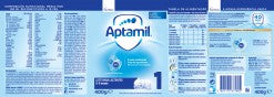 Aptamil 1 Pronutra Advance Infant Milk - 400g - Healtsy