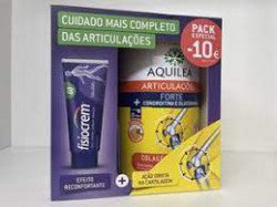 Aquilea Strong Joints Powder_Orange - 280g + Fisiocrem Massage Cream - 60ml