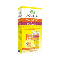 Aquilea Magnesium+Potassium (x28 effervescent tablets) - Healtsy