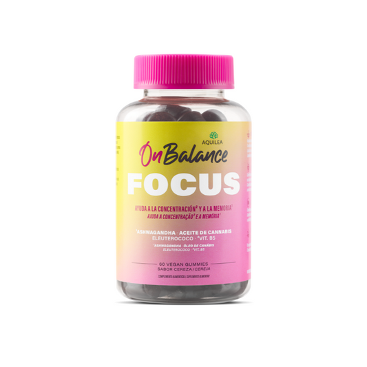 Aquilea Onbalance Focus Gummies Cherry (x60 gummies) - Healtsy