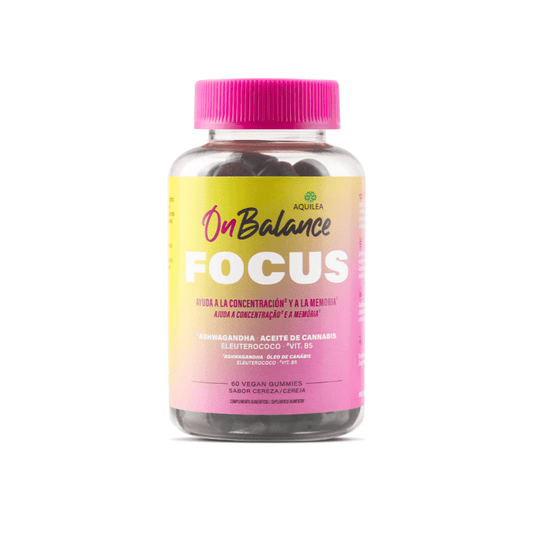 Aquilea Onbalance Focus Gummies Cherry (x60 gummies) – Buy Now at Healtsy