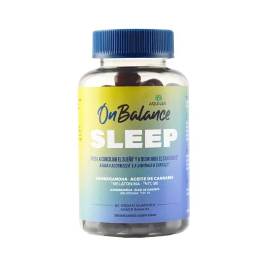 Aquilea OnBalance Sleep Gomas Banana (x60 gomas) – Buy Now at Healtsy