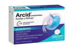 Arcid (24 chewable tablets) - Healtsy