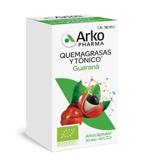 Arkopharma Guarana Bio-Kapseln (x40 Einheiten)