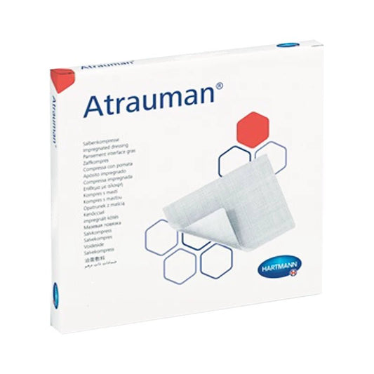 Atrauman Impregnated Dressing - 5 x 5cm (x10 units) – Buy Now at Healtsy