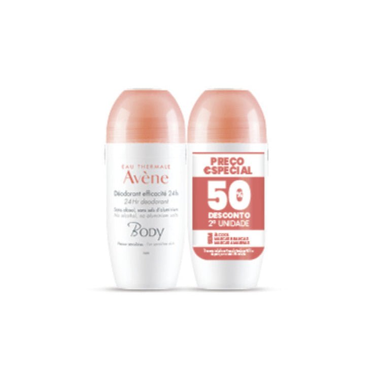 Avène Body Deodorant effective 24h - 50ml (Double Pack) – Buy Now at Healtsy