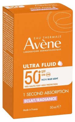 Avene Solar Ultra Luminous Fluid SPF50+ - 50ml - Healtsy