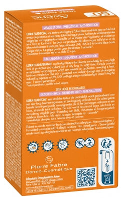 Avene Solar Ultra Luminous Fluid SPF50+ - 50ml - Healtsy