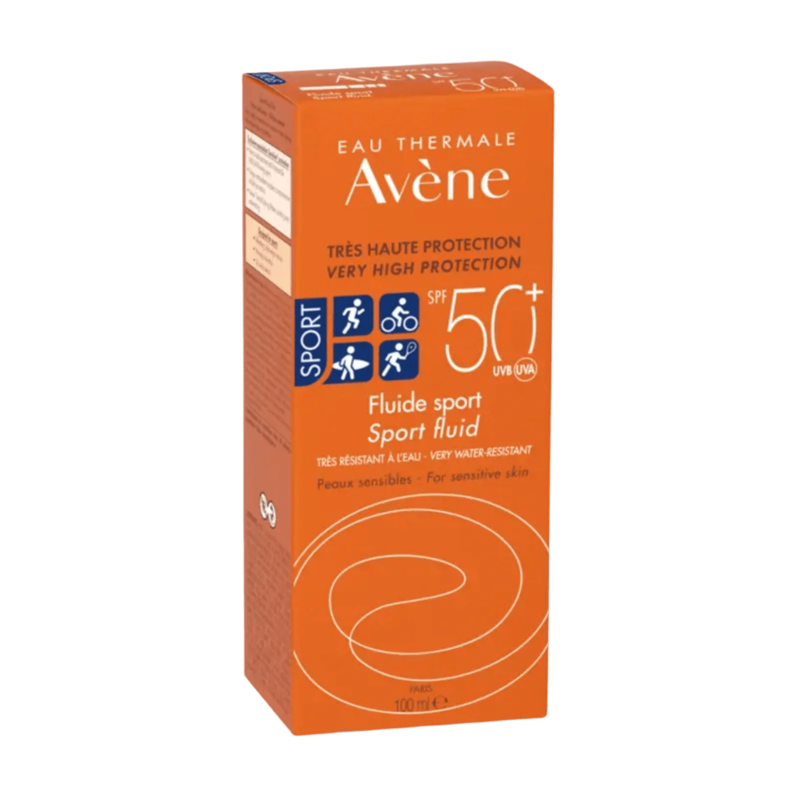 Avène Solar Fluid Sport SPF50+ - 100ml – Buy Now at Healtsy